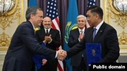 Казахстан и США подписали соглашение о железнодорожных локомотивах. Нью-Йорк, 22 сентября 2025 года