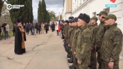 Призыв в армию РФ проходит в России и аннексированном Крыму