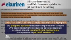 "Фабрика троллей" по-шведски: как работает гражданская журналистика на грани пранкинга