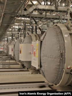 Центрифуги на подземном заводе по обогащению Урана в Фордо, 2019 год