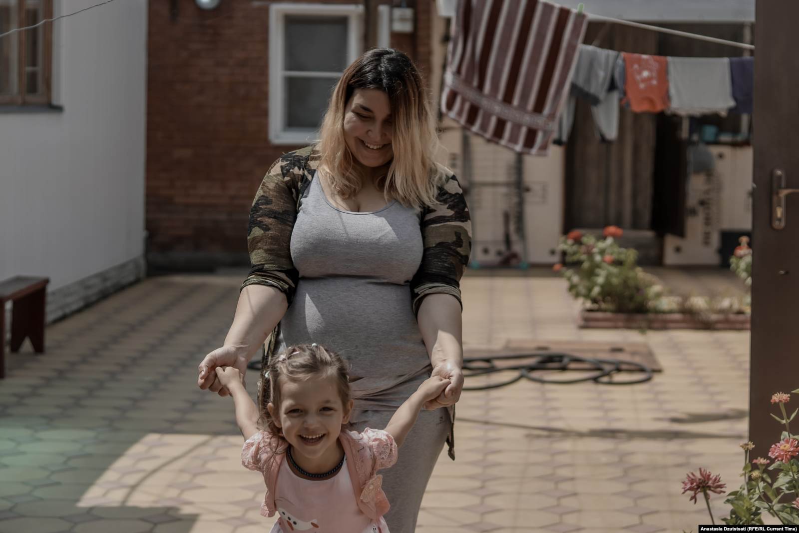 Анна и ее дочь Ирина