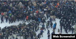 Баймак, 17 января 2024 года. Кадры оперативной съемки