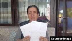 Рузигуль Бобоева, мать Акбара Курбонова