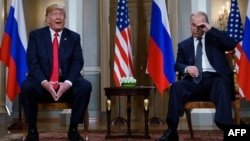 Архивное фото: встреча Дональда Трампа и Владимира Путина в 2018 году в Хельсинки